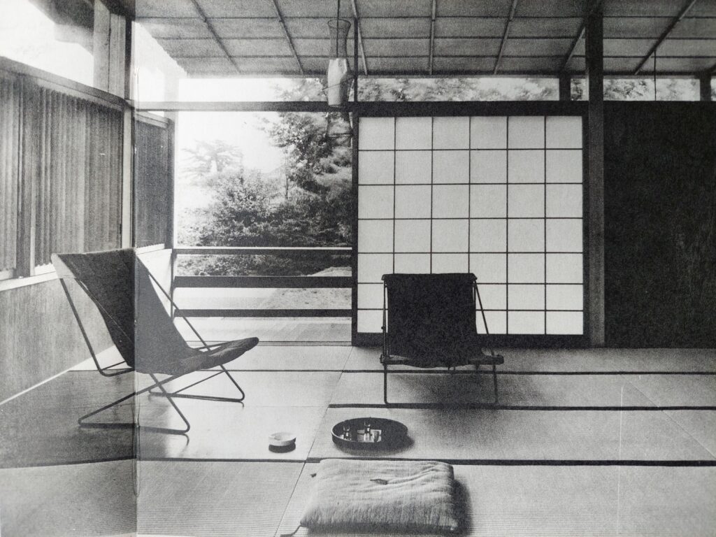 Innenraum Japanisches Wohnhaus Material